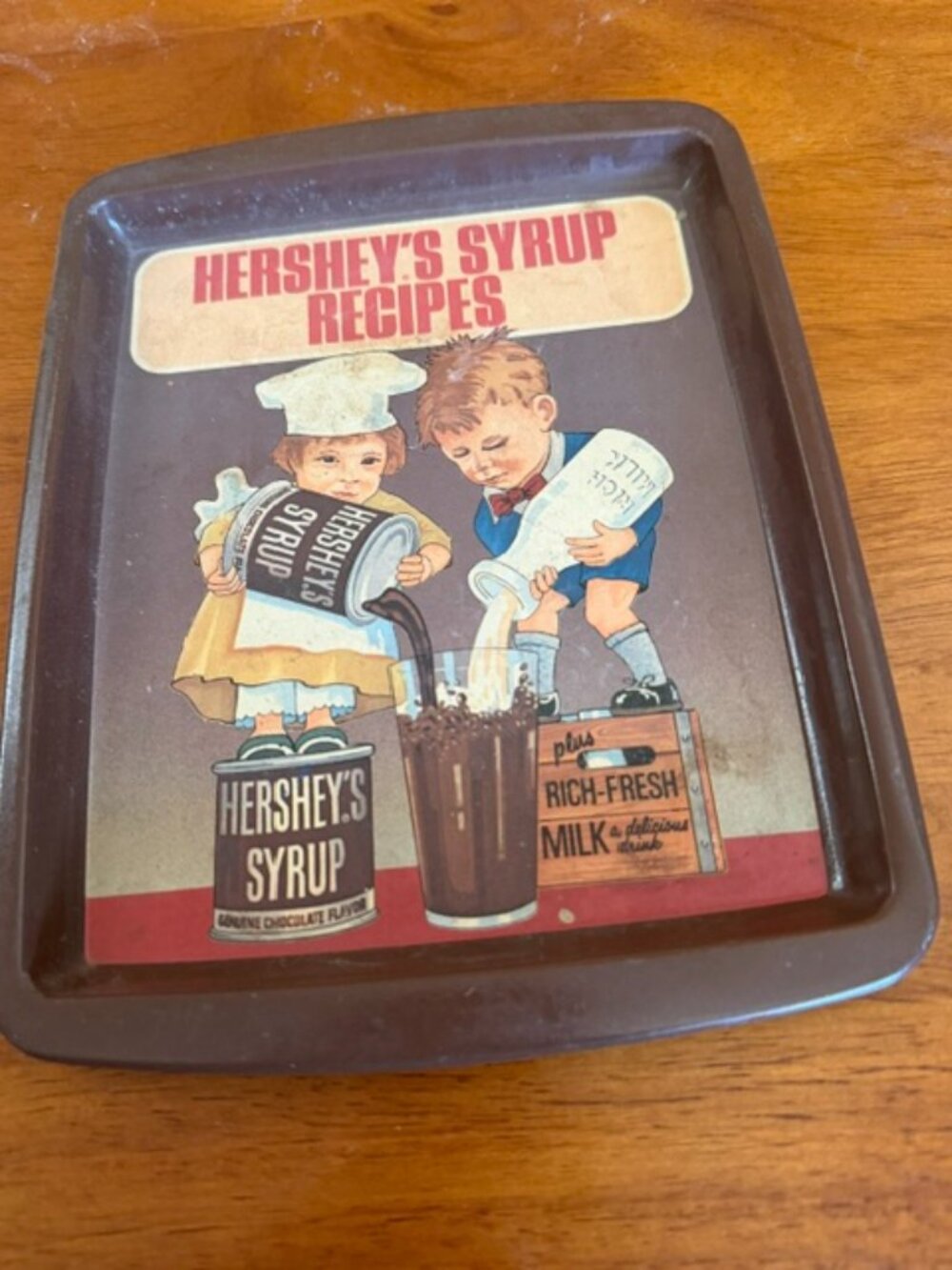 Vintage Hershey Syrup Tin